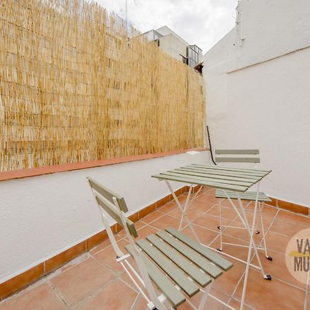 Atico Calle Silva Para 3Pax Con Terraza Esquina Con Gran Via E2 Madrid Ngoại thất bức ảnh