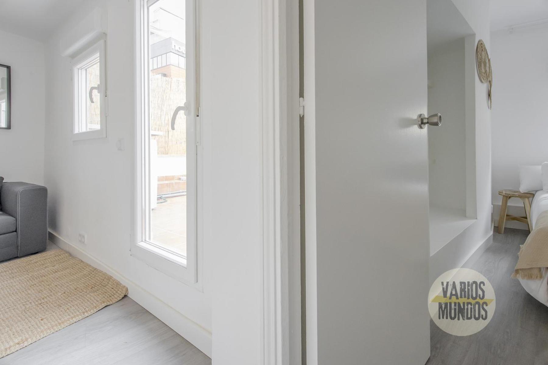 Atico Calle Silva Para 3Pax Con Terraza Esquina Con Gran Via E2 Madrid Ngoại thất bức ảnh